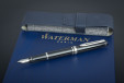 Набор Waterman Expert Black CT ручка перьевая в компл. чехол