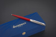 Ручка шариковая Waterman Hemisphere Matte SS CT Red