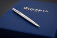 Набор Waterman Hemisphere Stainless Steel CT ручка шариковая в компл. чехол