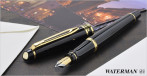 Ручка перьевая Waterman Expert 3 Black Laque GT